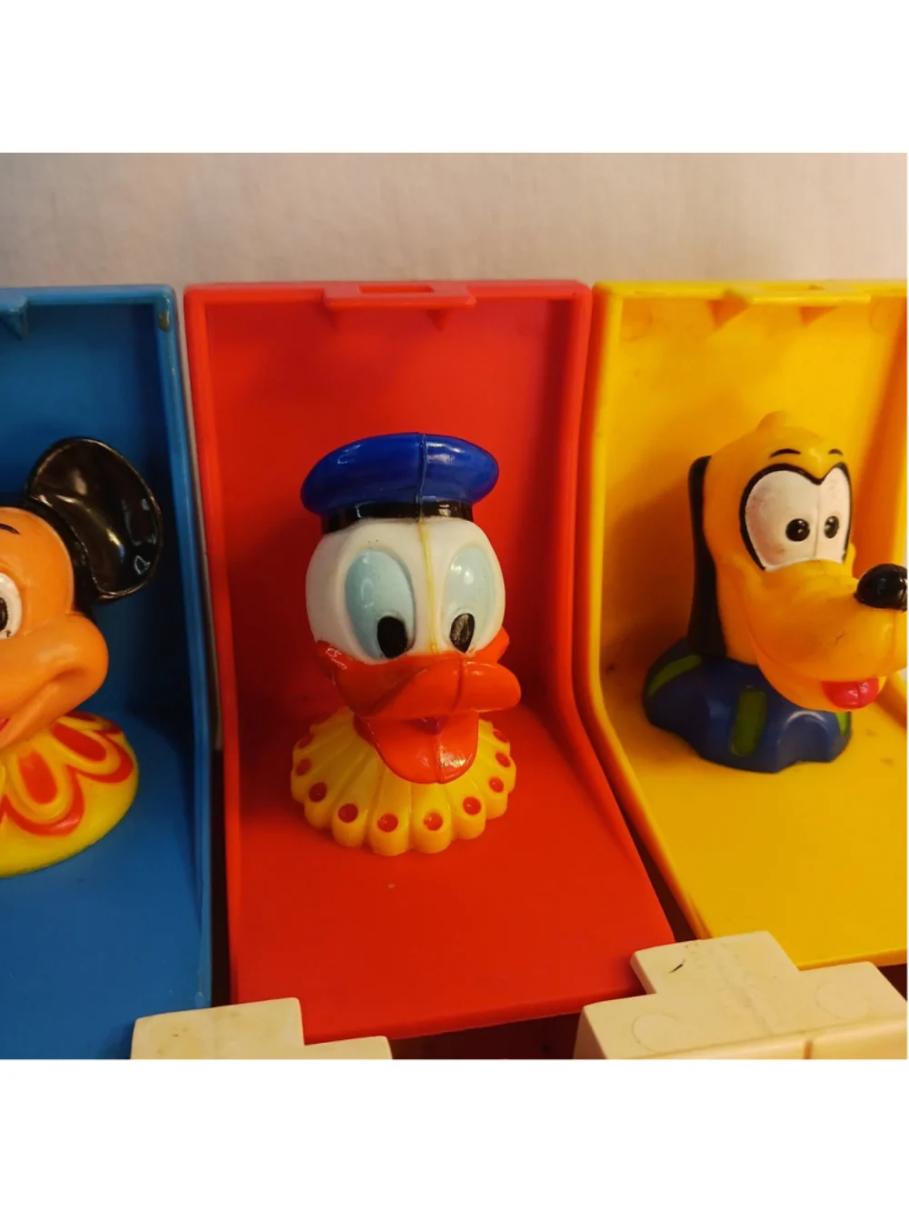 VTG Poppin Pals Disney PopUp Child Guidance Toddler Baby Toy Mickey 1980